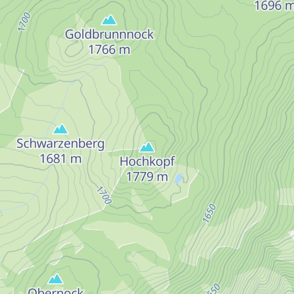 Map of Hochkopf