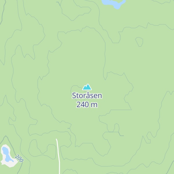 Map of Storåsen