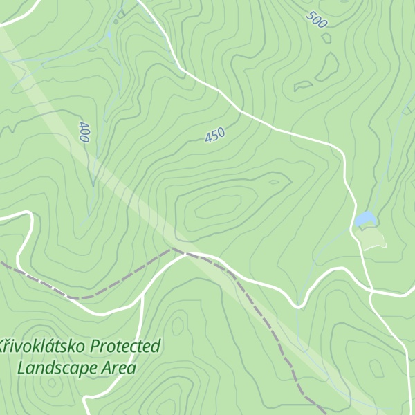 Map of Bludný