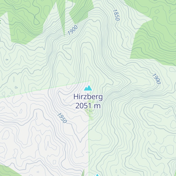 Map of Hirzberg