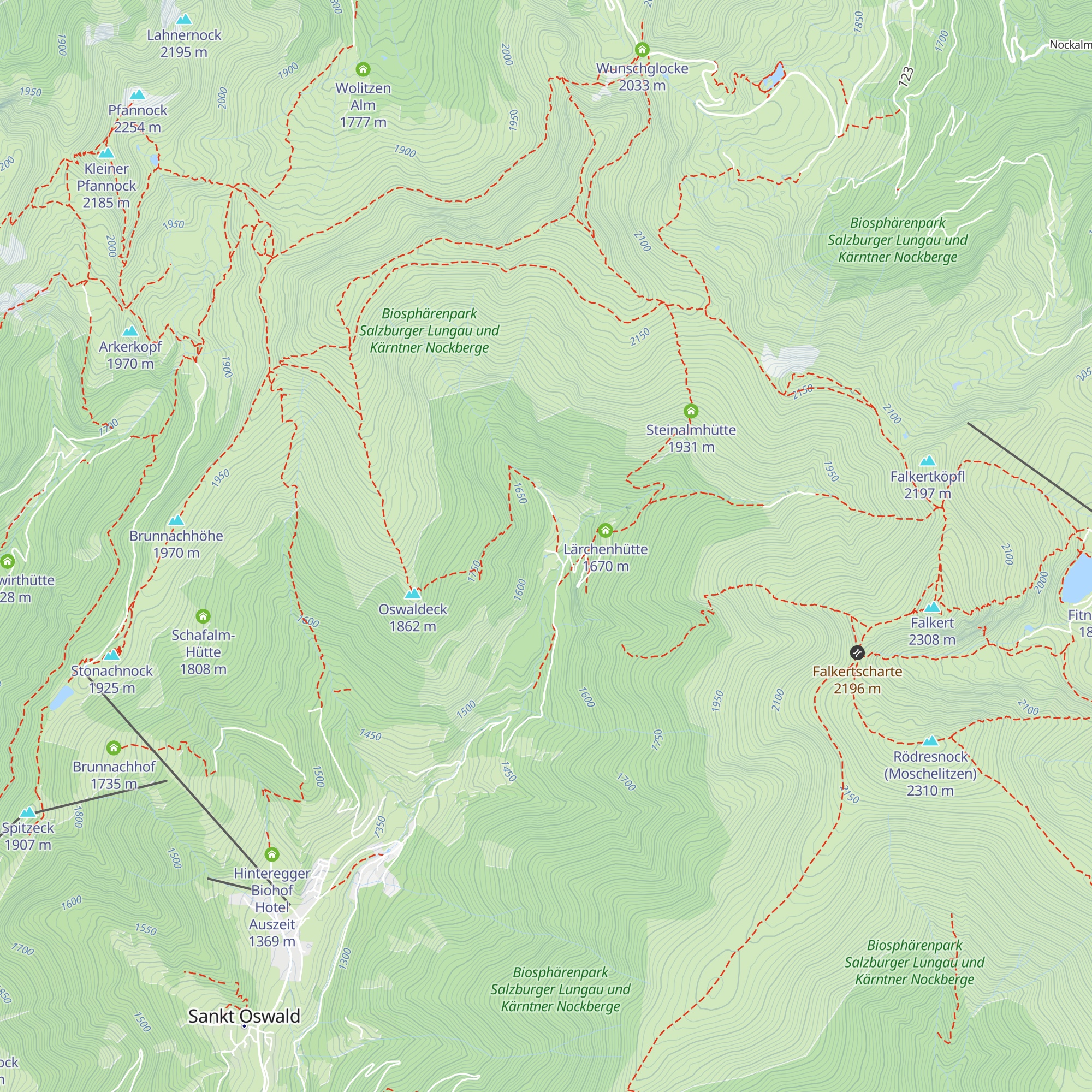 Falkerthaus map