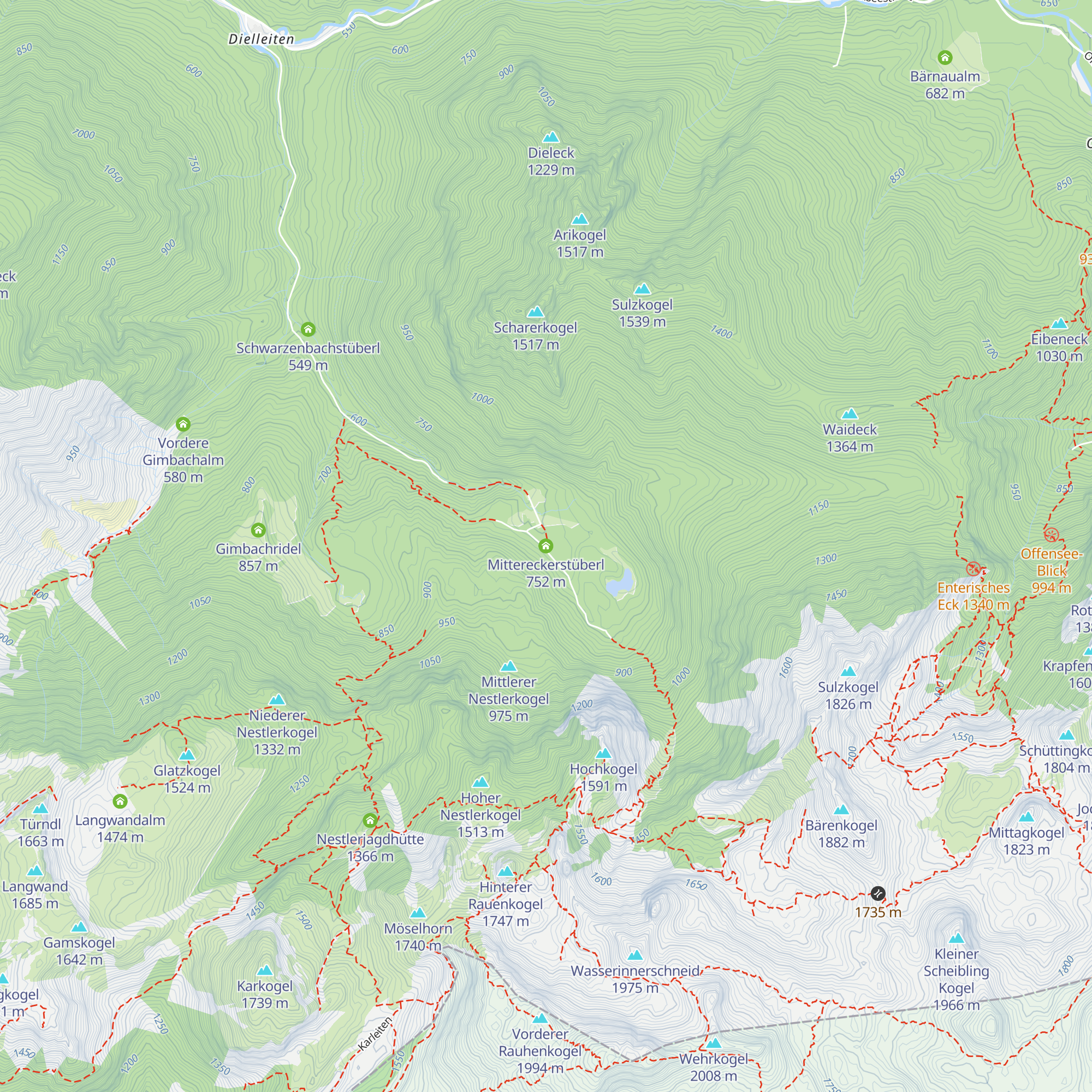 Mittereckerstüberl map