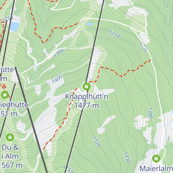 Map of Knapplhütt'n