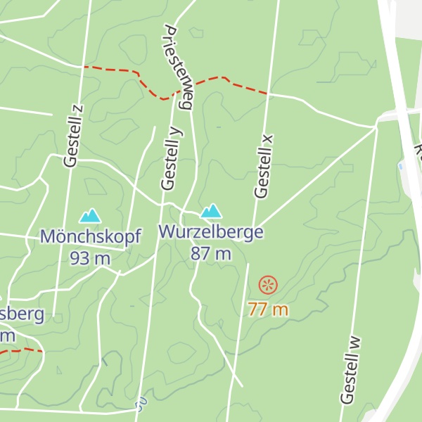 Map of Wurzelberge