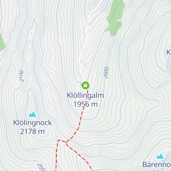 Map of Klöllingalm
