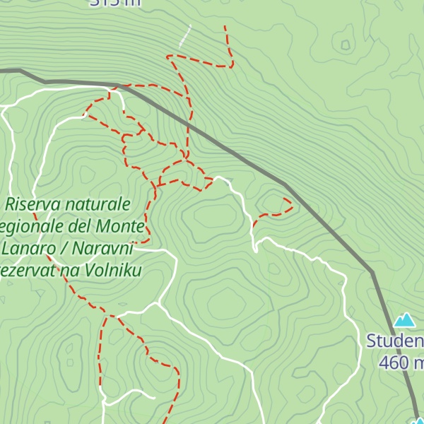 Map of Quota Loza / Loza