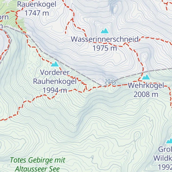 Map of Schönberg (Wildenkogel)