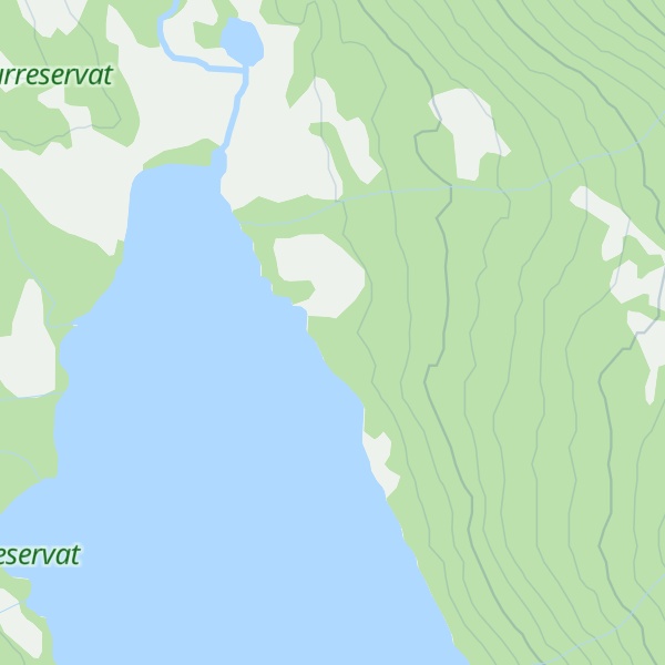 Map of Arvasslihytta