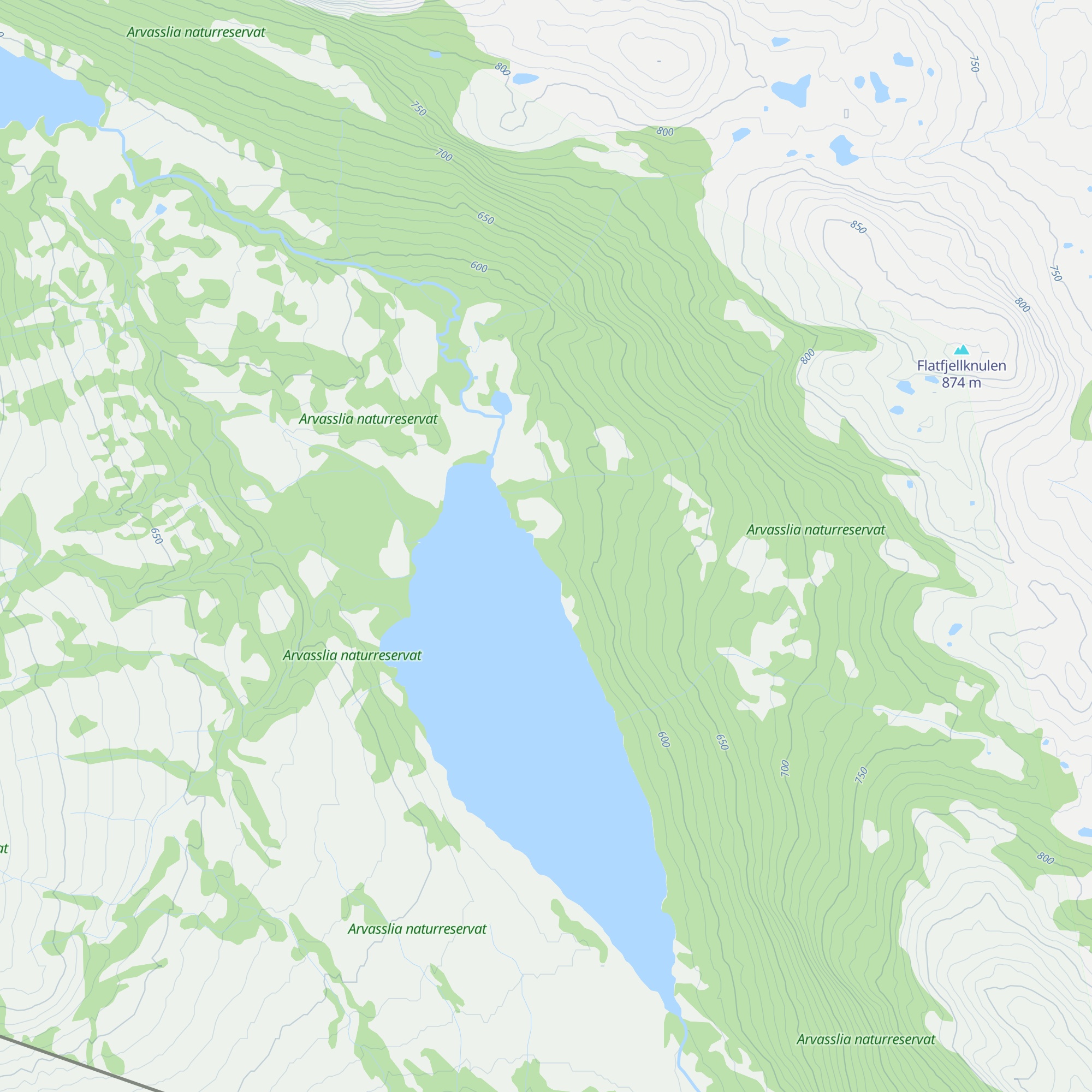 Arvasslihytta map