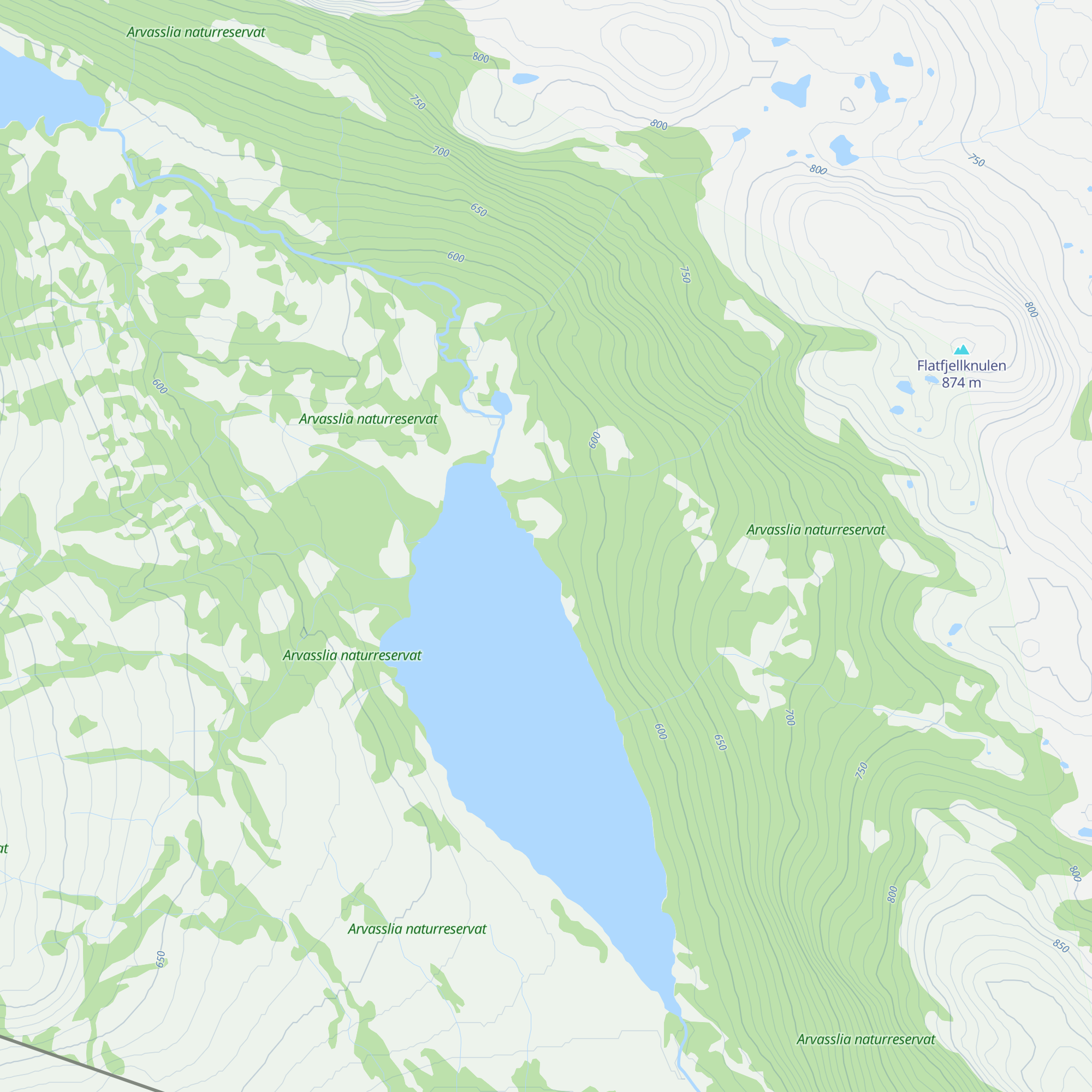 Arvasslihytta map