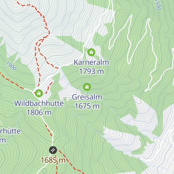 Map of Greisalm