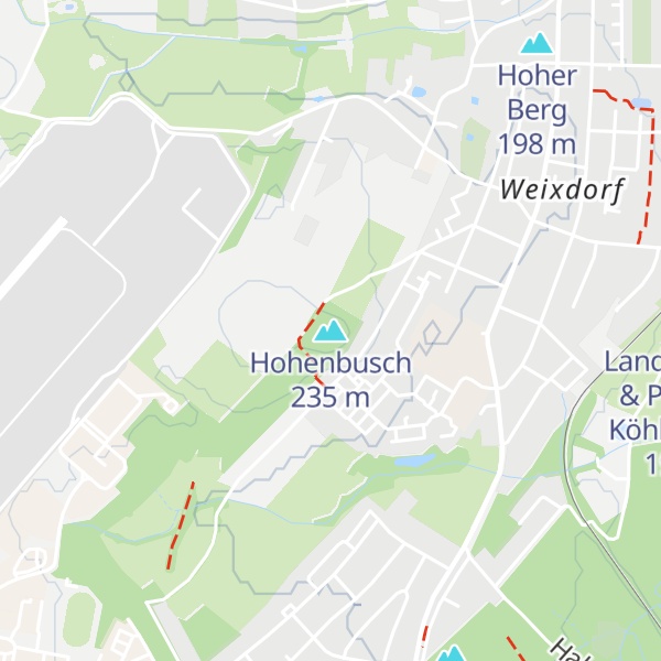 Map of Hohenbusch