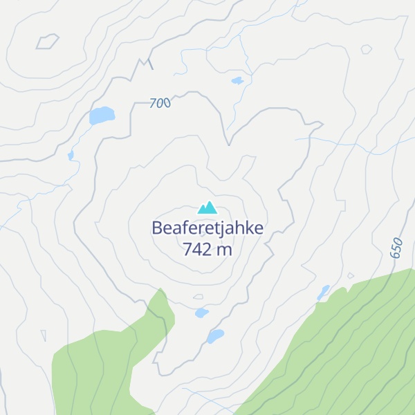 Map of Beaferetjahke