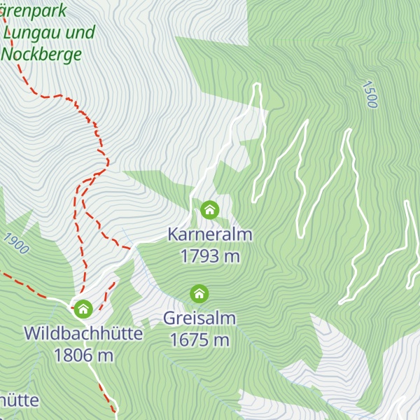 Map of Karneralm