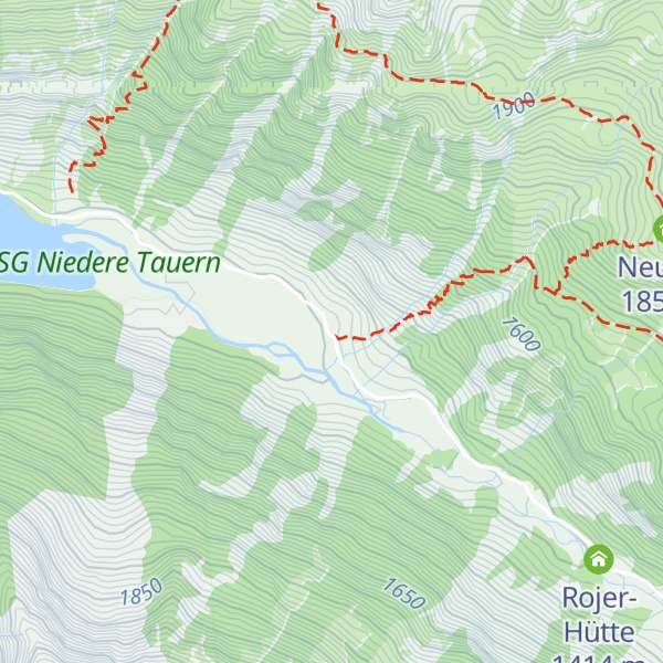 Map of Kerschbaumer Alm