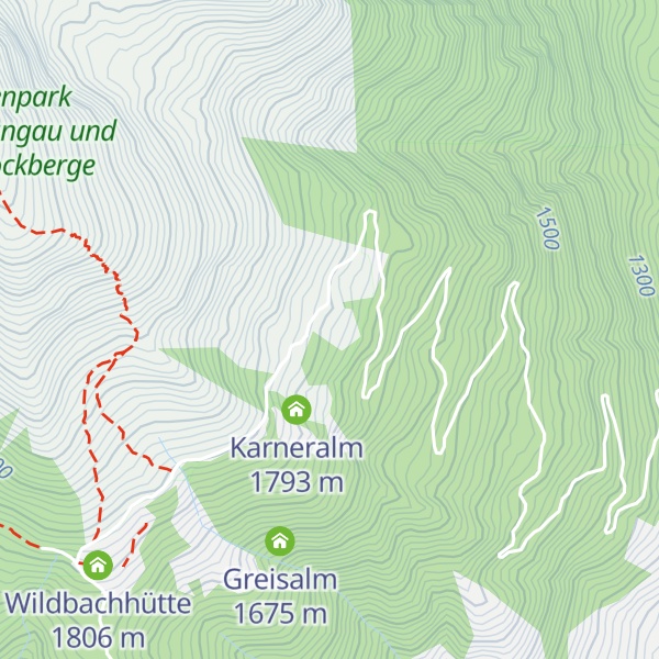 Map of Maxenalm