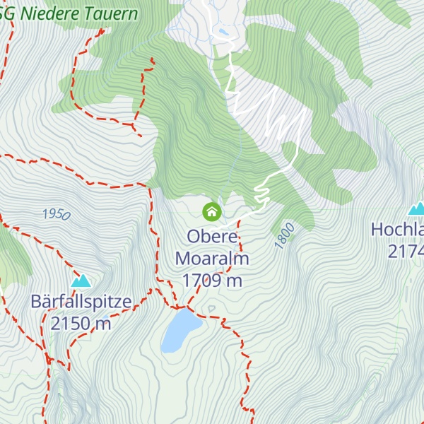 Map of Obere Moaralm