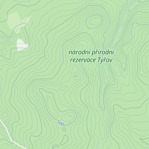 Map of Jezevčiny
