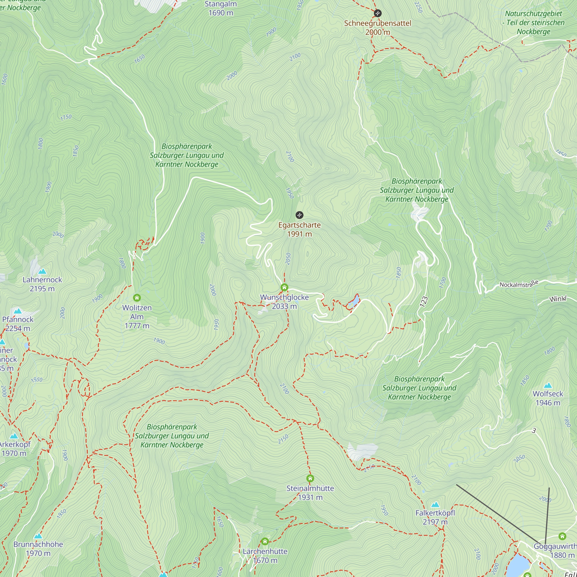 Glockenhütte map