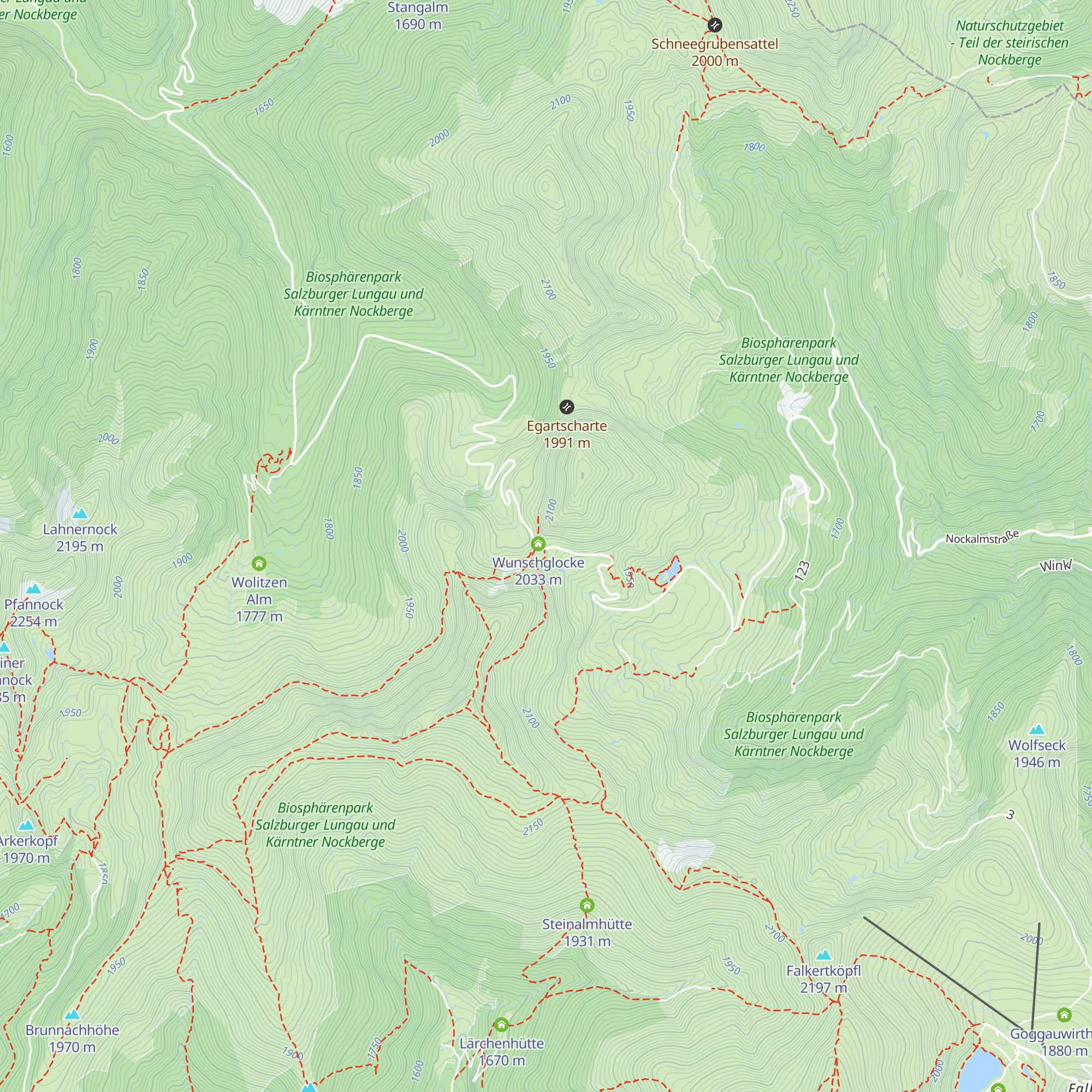 Glockenhütte map