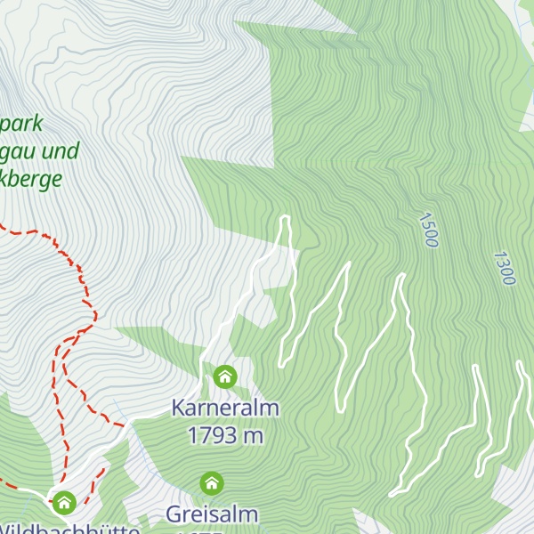 Map of Zeineralm