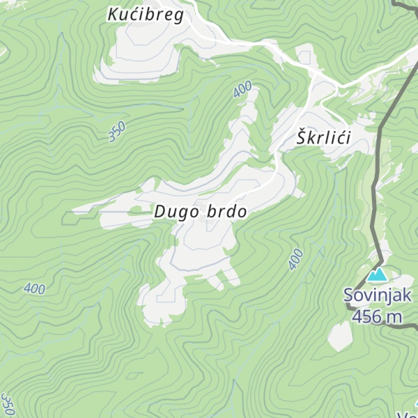 Map of Dvorina