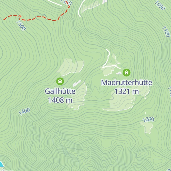 Map of Berger Alm