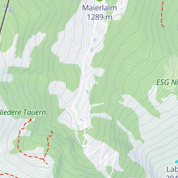 Map of Stanglalm