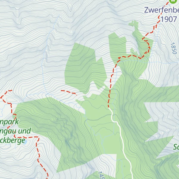 Map of Goral Hutte