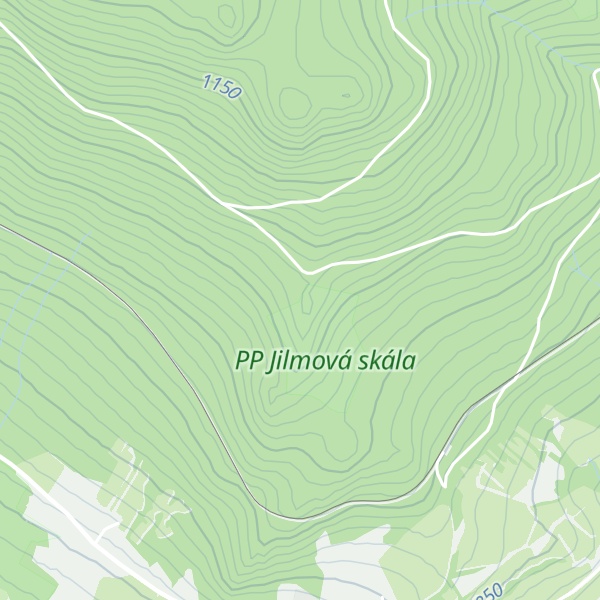 Map of Jilmová skála