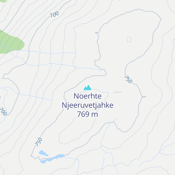 Map of Noerhte Njeeruvetjahke