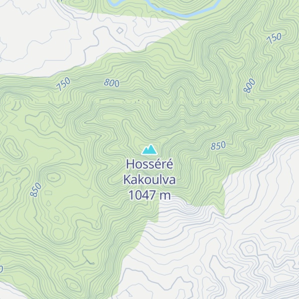 Map of Hosséré Kakoulva
