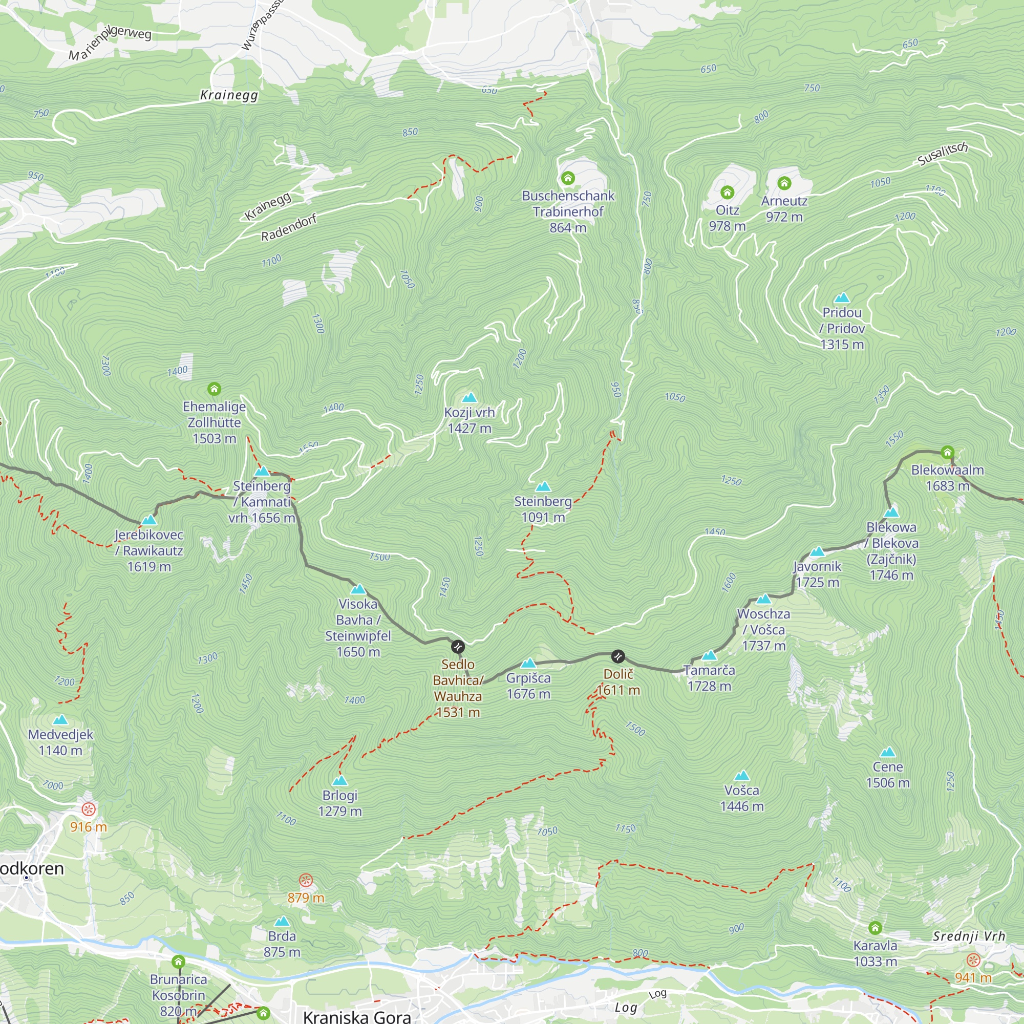 Jagdhütte map