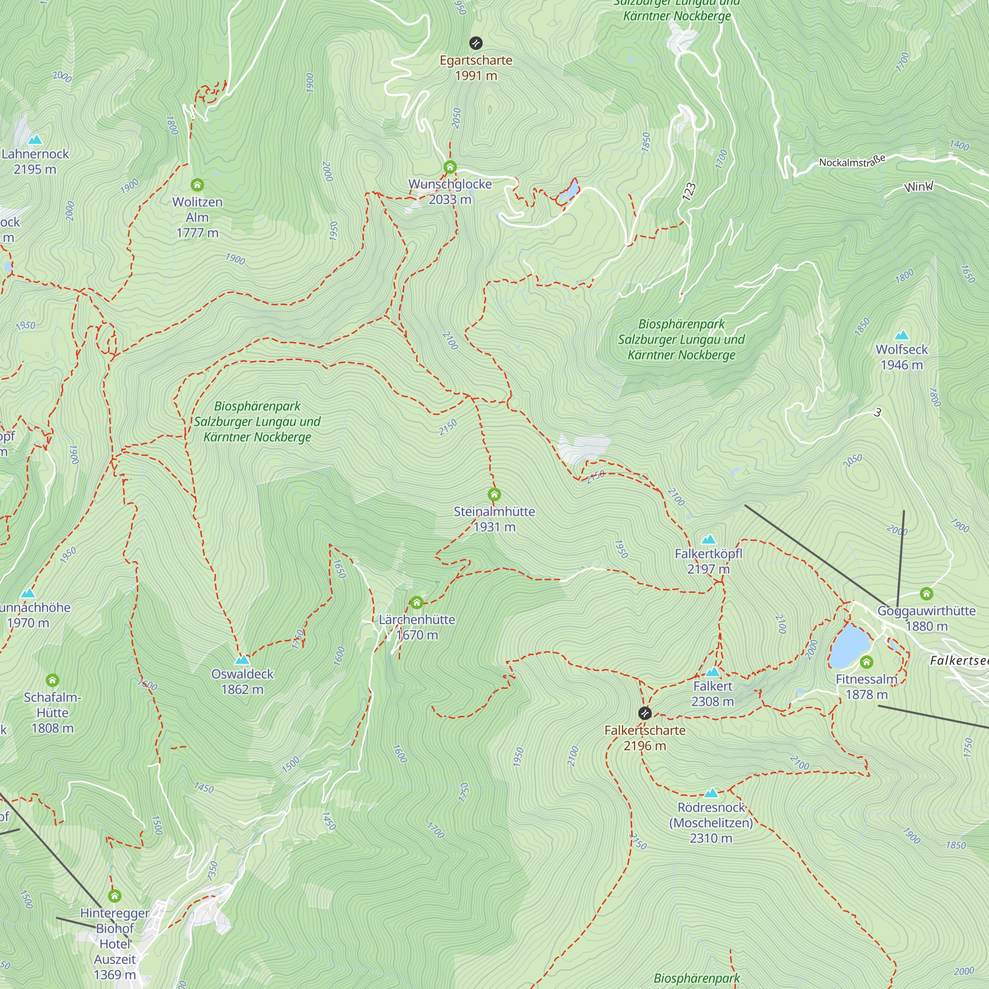 Steinalmhütte map