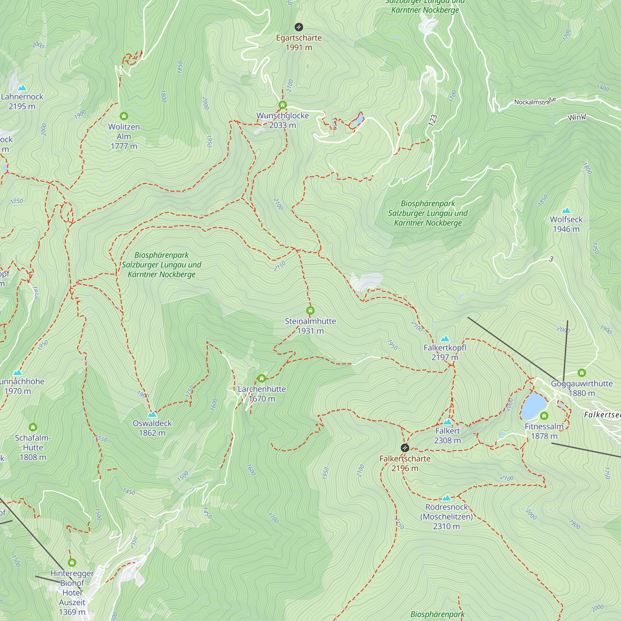 Steinalmhütte map
