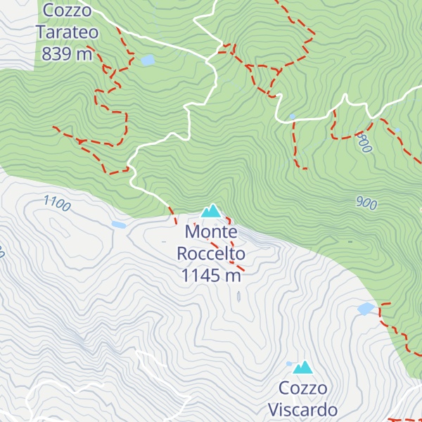 Map of Monte Roccelto