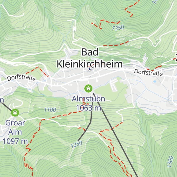 Map of Almstubn