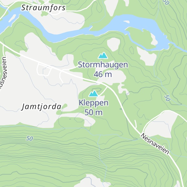 Map of Kleppen