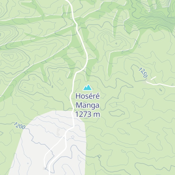 Map of Hoséré Manga