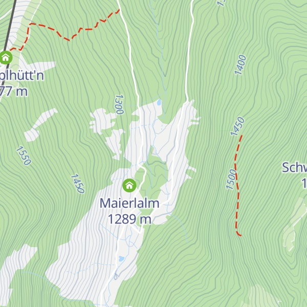 Map of Baumschlagalm