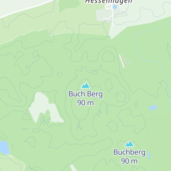 Map of Buch Berg