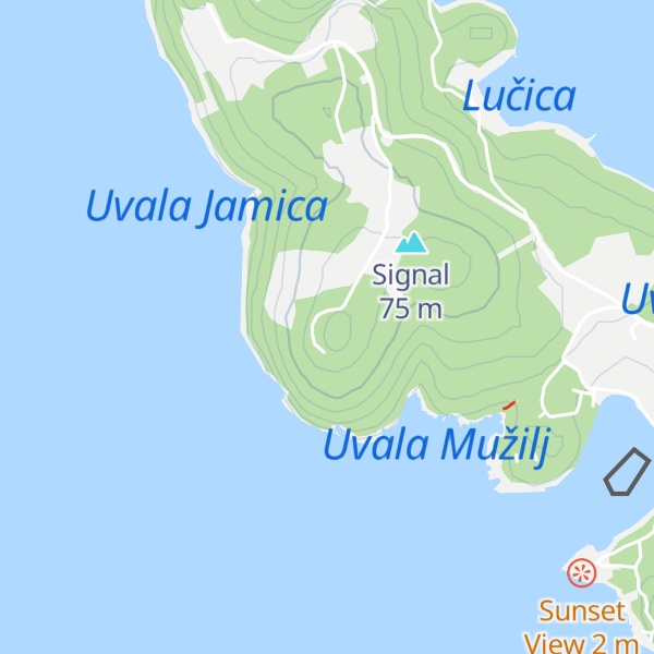 Map of Mužilj