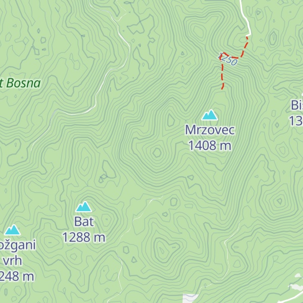Map of Petelinovec