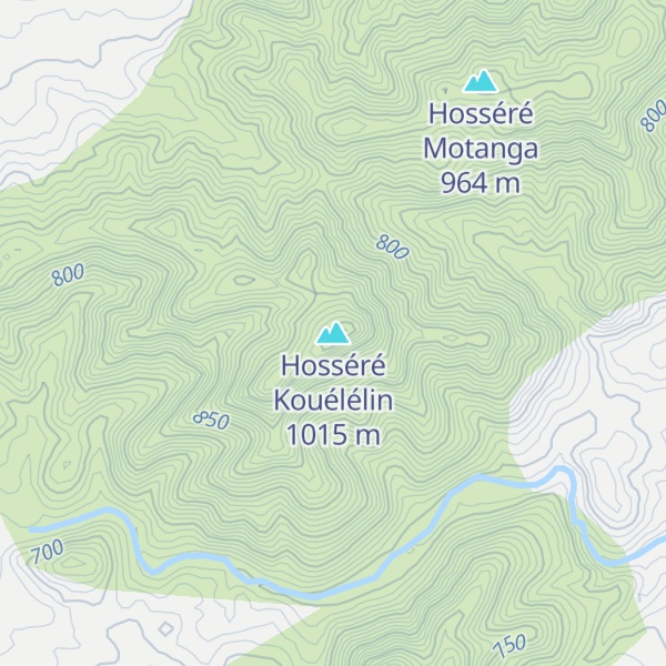 Map of Hosséré Kouélélin