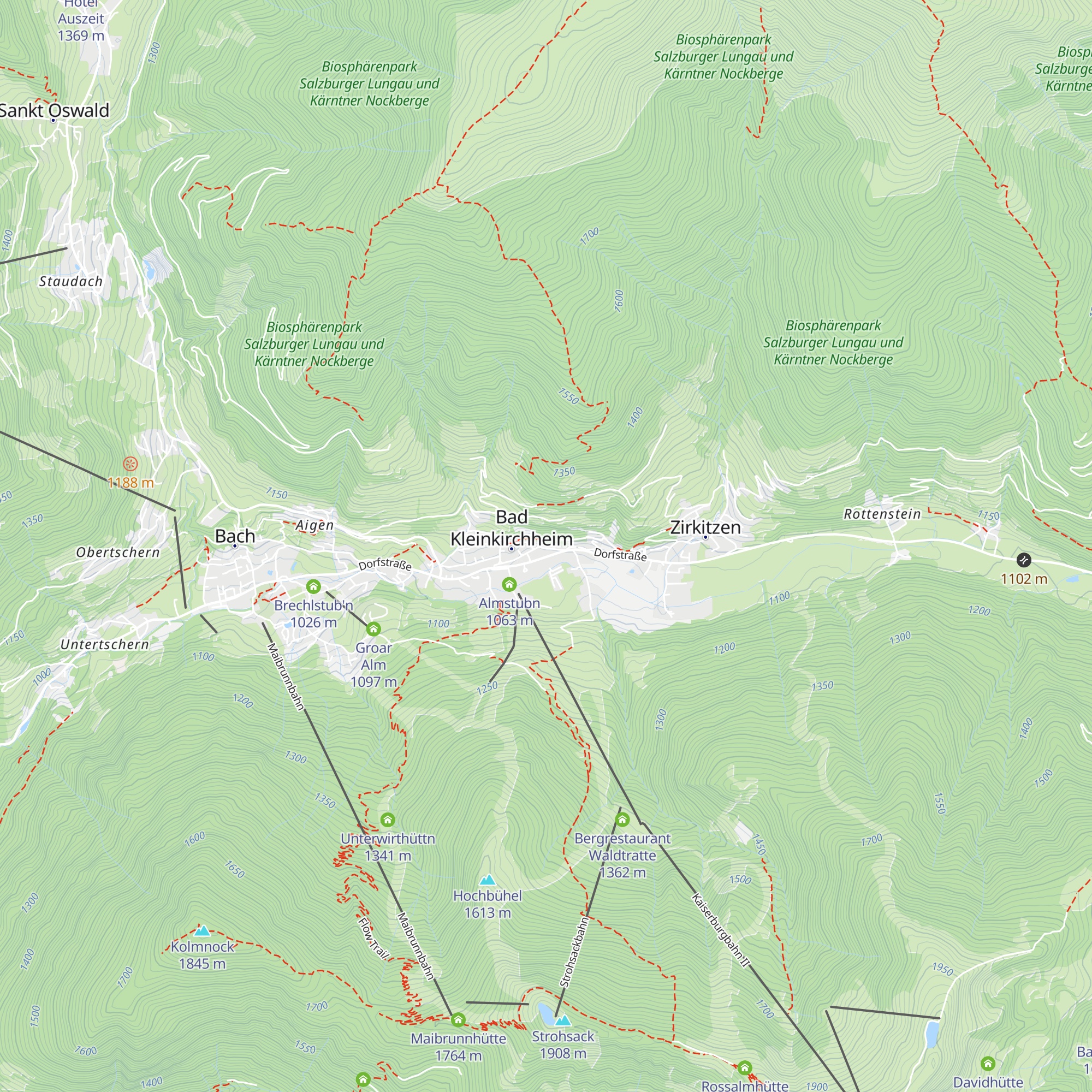Sportalm map