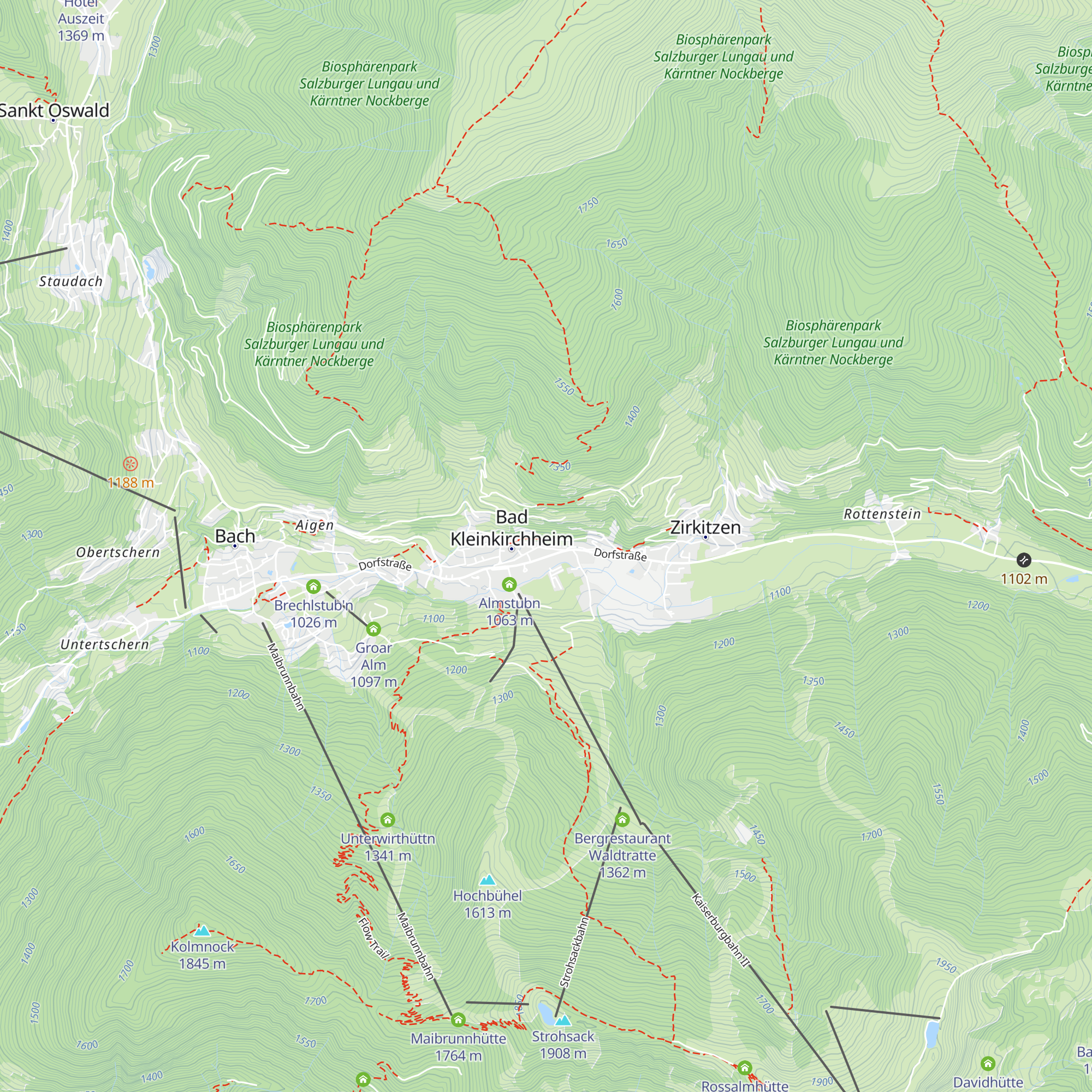 Sportalm map
