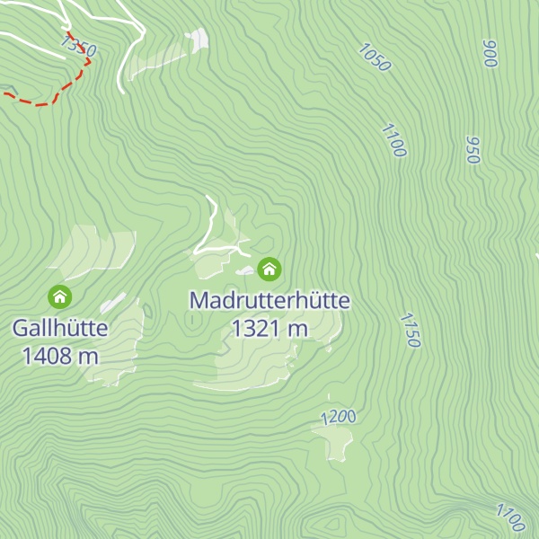 Map of Madrutterhütte
