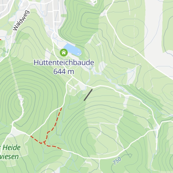Map of Skihütte SV Fortschritt Pirna e.V.