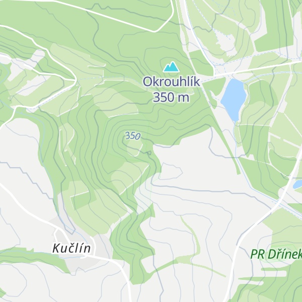 Map of Trupelník