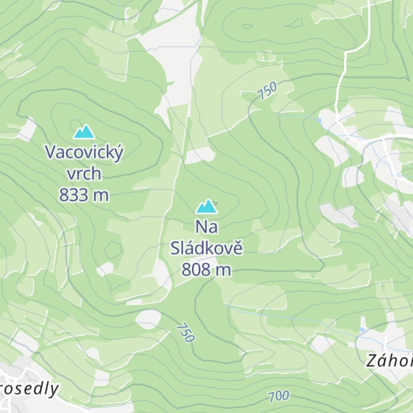 Map of Na Sládkově